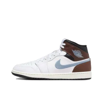 Jordan 1 Mid SE Brown Blue Grey