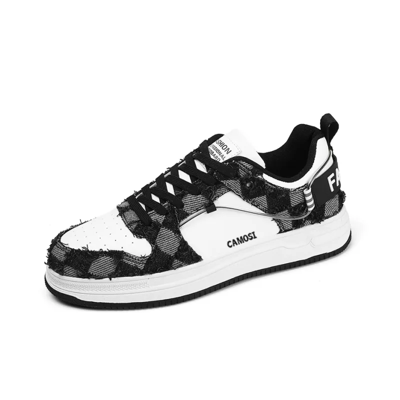 CAMOSI Slip-Resistant Low-Top Skateboard Shoes Unisex-1