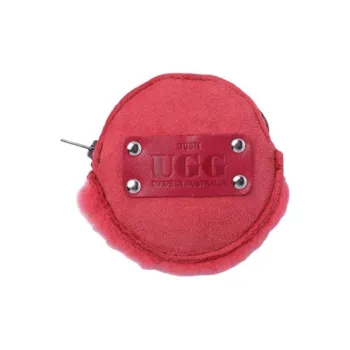 UGG Shearling Wallet Unisex Red