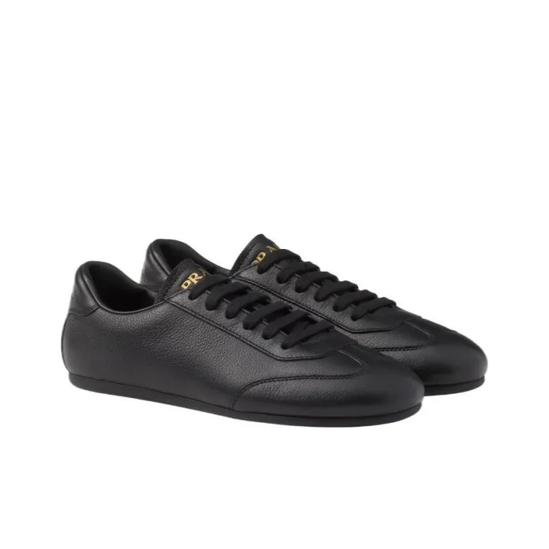 PRADA Low Top Casual Shoes Men's Black-2