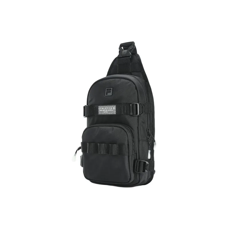FILA Fabric Sling Bag Extra Small Men's Pitch Black-1