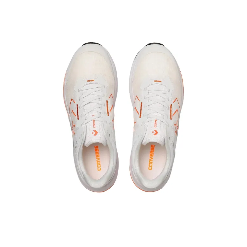 Converse Cavestar Cushioning, Wear Resistant Low Top Running Shoes Unisex White Orange Japan Version-3
