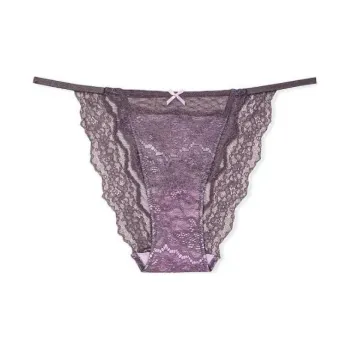 VICTORIA'S SECRET Underpants Women's 1 Pack Purple Gray