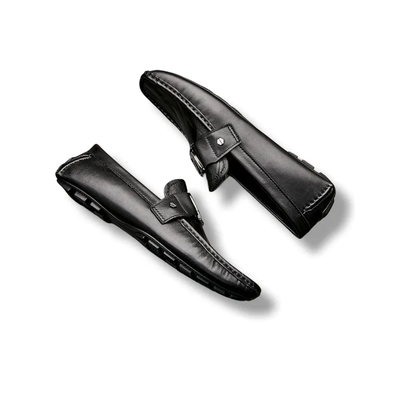 Brounvanm Beanie Shoes Men's Black-3