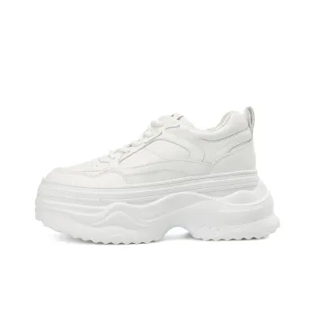 Rosa Bianca Lightweight Height Increasing Low Top Chunky Sneakers Women's