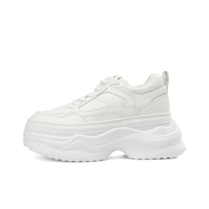 Rosa Bianca Lightweight Height Increasing Low-Top Chunky Sneakers Women's-0