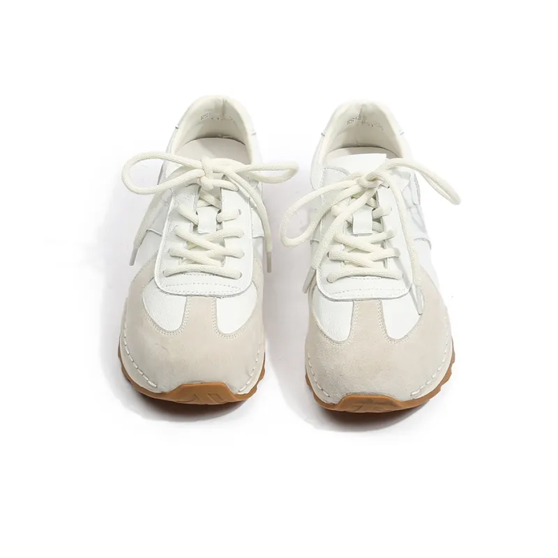CENTRAL&KITTY Lightweight Breathable Supportive Height Increasing Low-Top Skateboard Shoes Women's-1