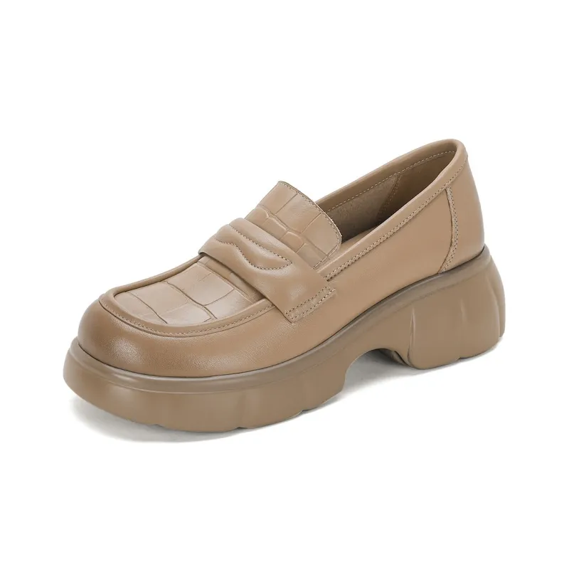 PIERCE GENTRY Loafers 6cm Women's-8