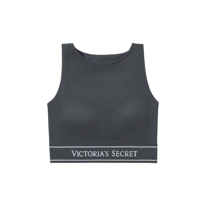 Victoria's Secret Tank Top Women's Agate Gray-0
