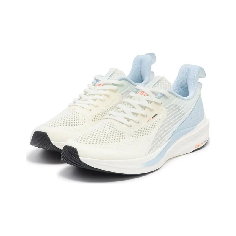 361° Cushioned Slip Resistant Low Top Running Shoes Men's White Blue-2
