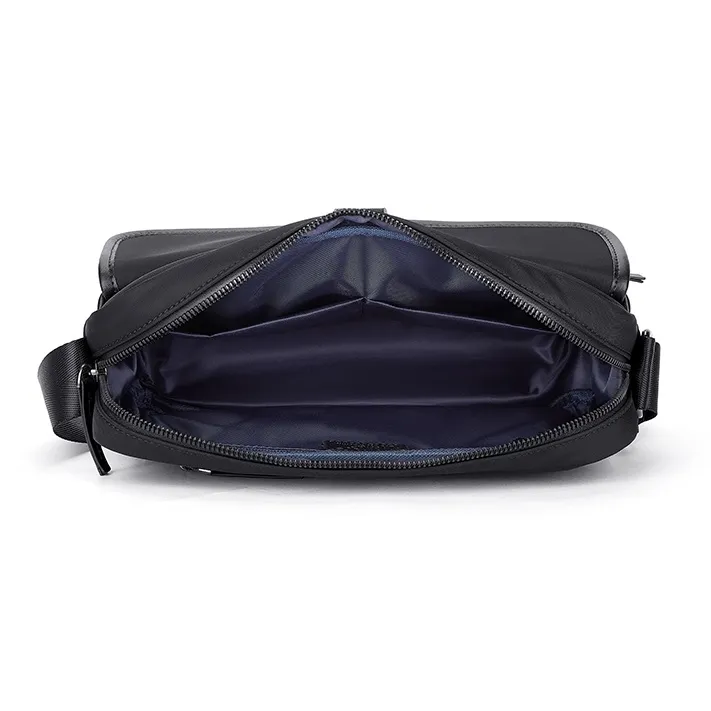 BISON DENIM Oxford Shoulder Bag Regular Men's Black-4