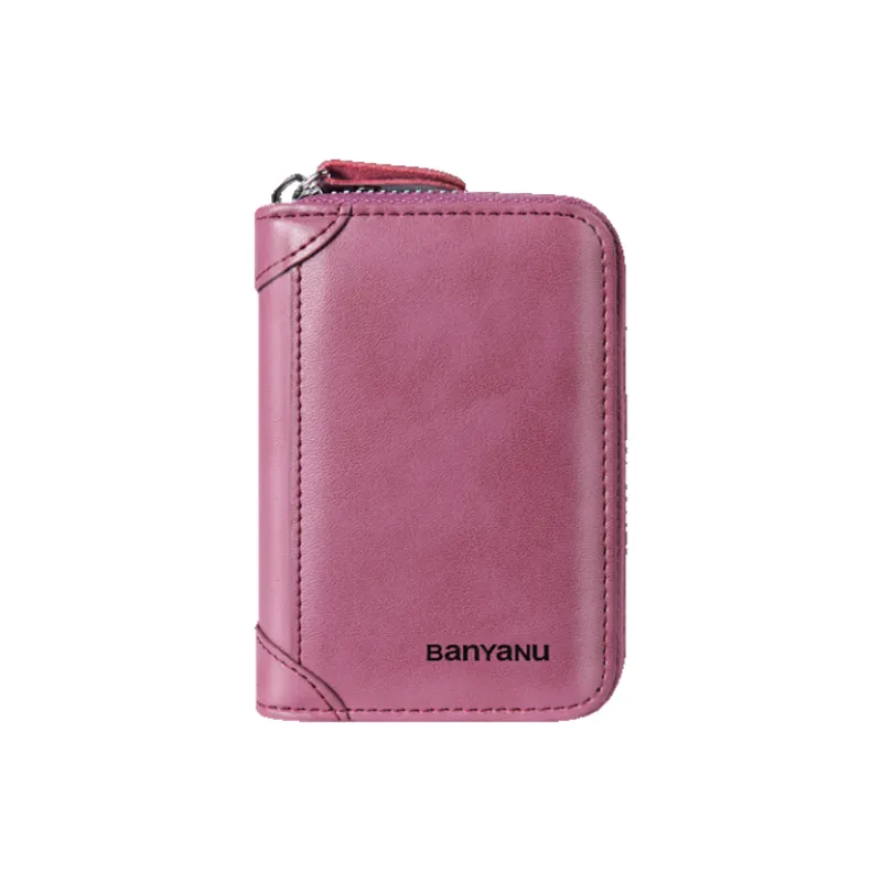 Banyanu Cow Leather Card Holder Regular Unisex Multicolor-4