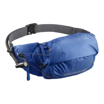SALOMON Polyamide Fanny Pack Unisex Nautical Blue & Black