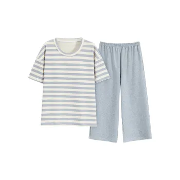Mulong Family Pajama Set Women's Stripes