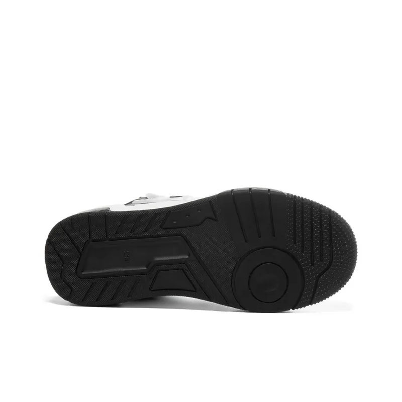 OMS Skateboard Shoes Women's Low Top Black/Pink/Beige-5