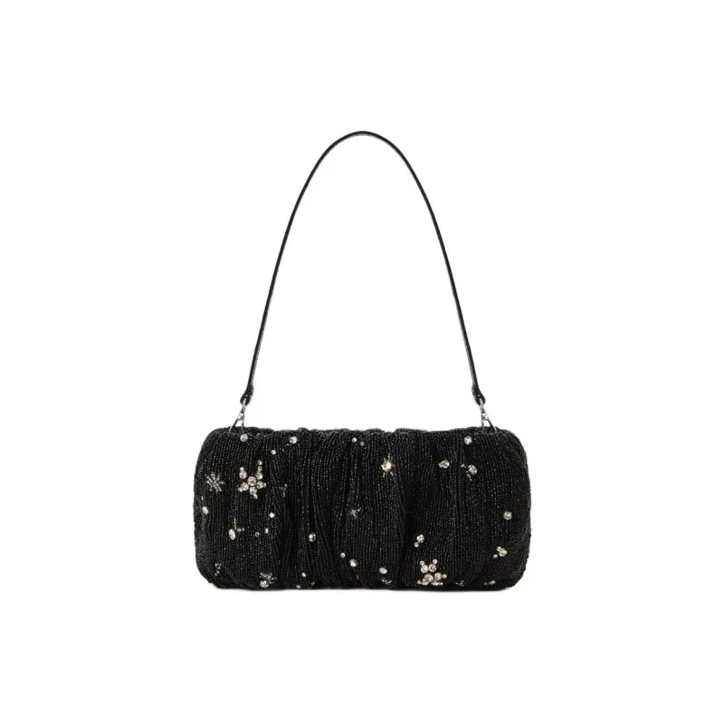Staud Bead Embellished Zipped Shoulder Bag-0