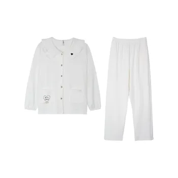 WOLFSFUL Loungewear & Sleepwear Women's Moon White