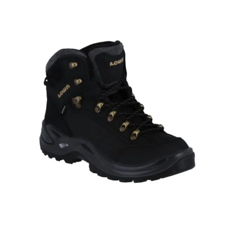 Lowa Renegade Warm GTX Cushioning, Wear Resistant High Top Hiking Shoes Women's Black-2