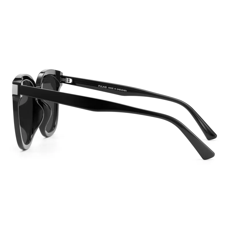 SUYAN TR/Memory Plastic Round Sunglasses Unisex-2