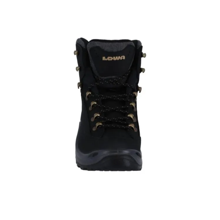 Lowa Renegade Warm GTX Cushioning, Wear Resistant High Top Hiking Shoes Women's Black-3