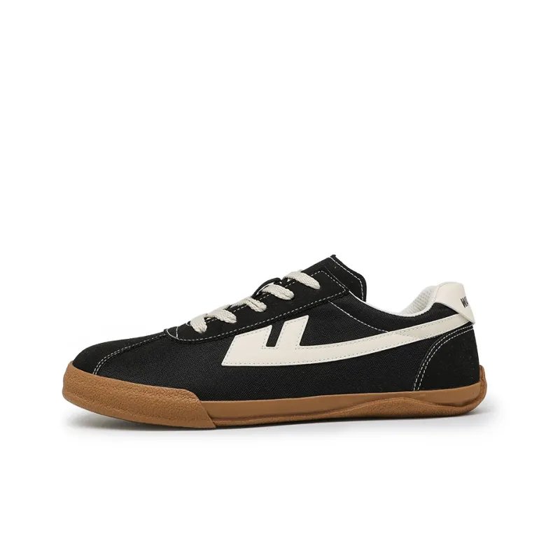 Warrior Slip Resistant, Abrasion Resistant, Breathable, Lightweight Low Top Canvas Shoes Unisex Black Rice-0