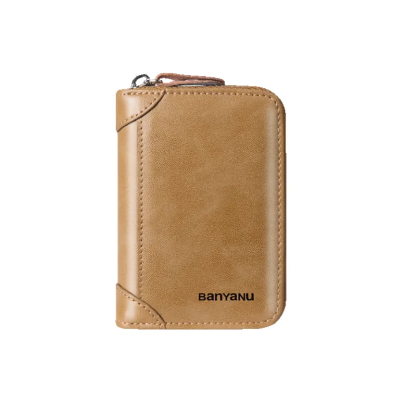 Banyanu Cow Leather Card Holder Regular Unisex Multicolor-26