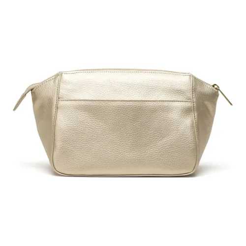 Herschel Makeup Bags Gold Metal