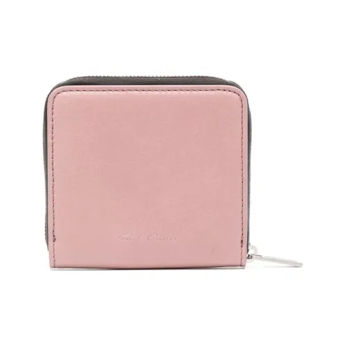 RICK OWENS/RO Calfskin Wallet Women's Dust Pink