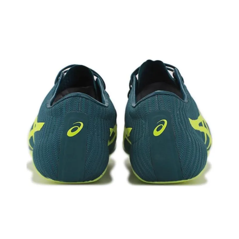 Asics SonicSprint Elite2 Cushioning Wear-Resistant Low-Top Running Shoes Unisex Green Yellow-2