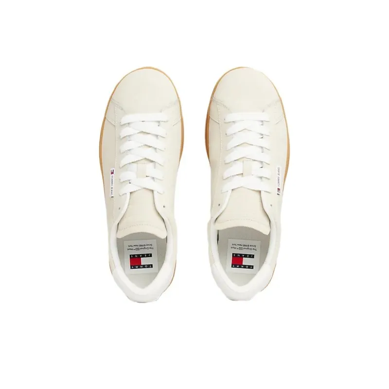 Tommy Hilfiger Logo Court Trainers Women's-2