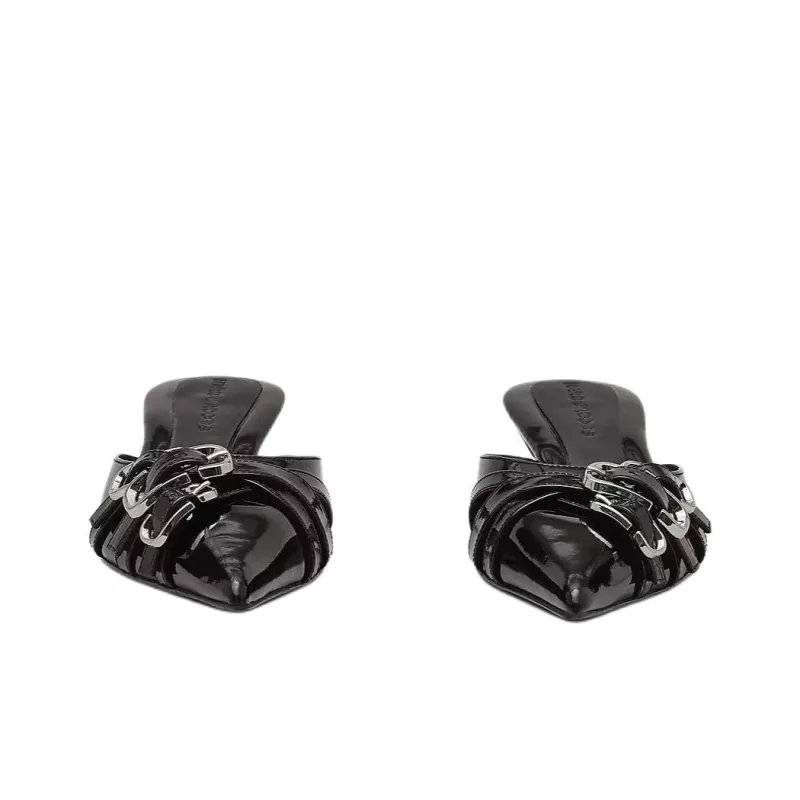 MARC JACOBS The Emma Kitten-heel Mules-3