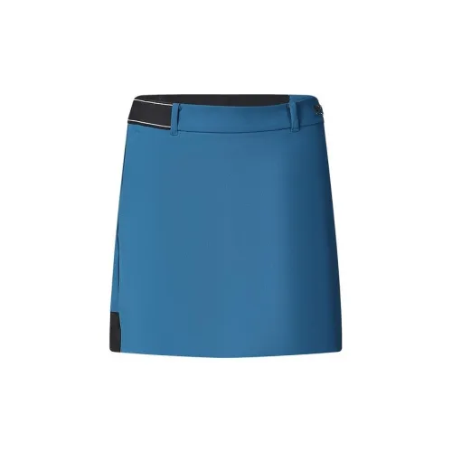 FILA GOLF Series Casual Short Skirts Women's Luo Ge Blue