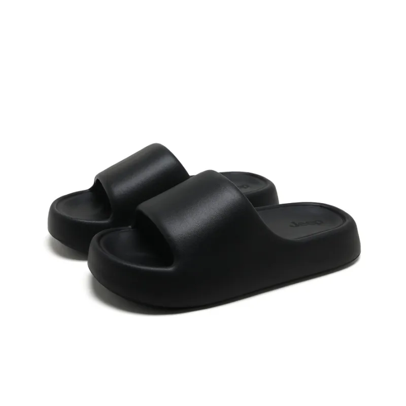 Jeep EVA Quick Dry Slide Slippers Men's Ecru-2