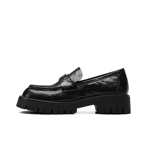 BOSSSUNWEN Loafers Women's Black