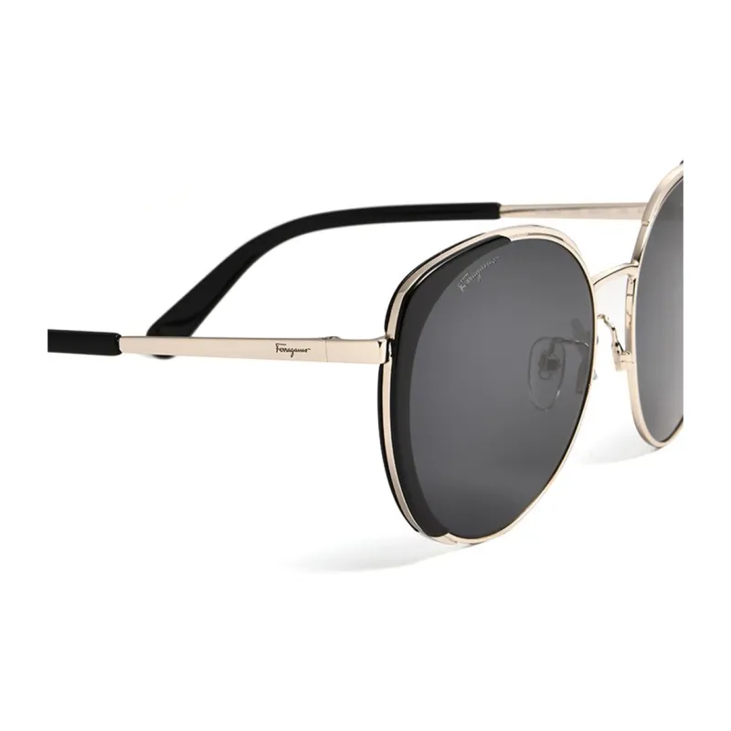 FERRAGAMO Oval Sunglasses Women's-1