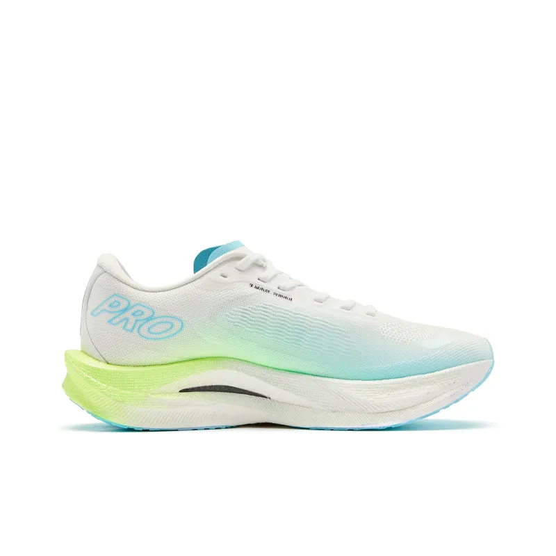 QIAODAN Strong Winds 2.0 PRO Running Shoes Women's Low Top Jordan White Neon Bright Yellow-1