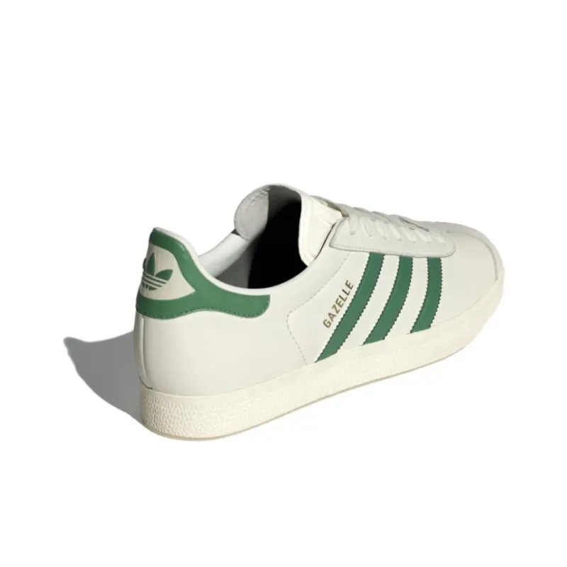 Adidas Gazelle Off White Preloved Green Collegiate Green-4