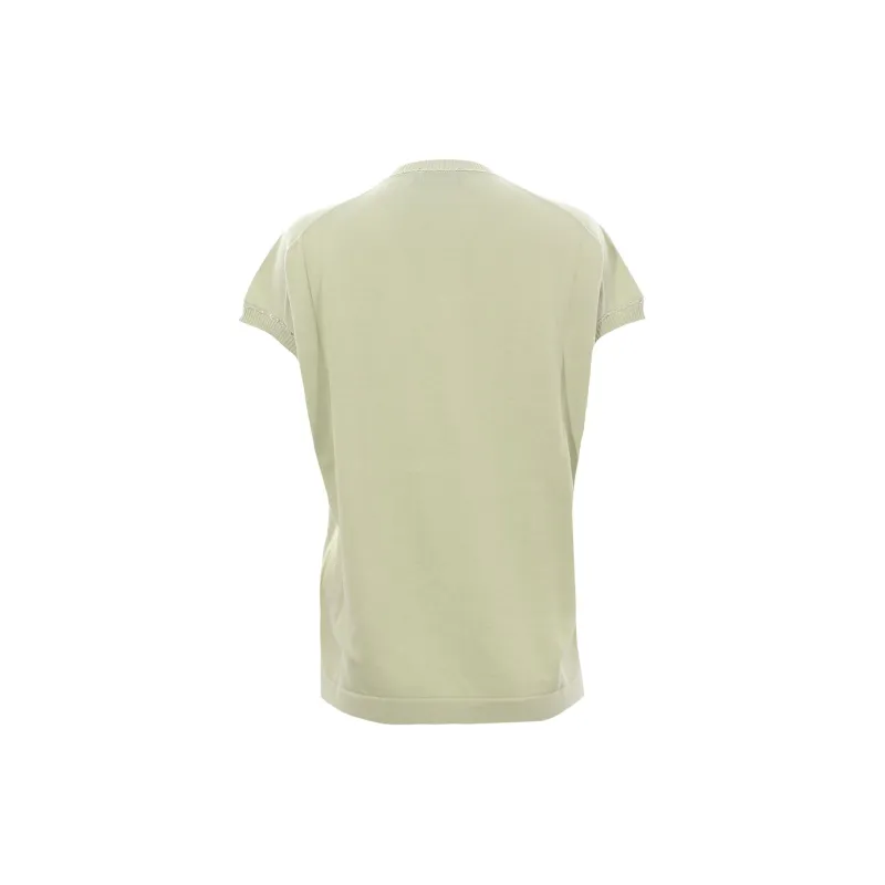 Fabiana Filippi Sequin Detailed V Neck Knitted Top-1
