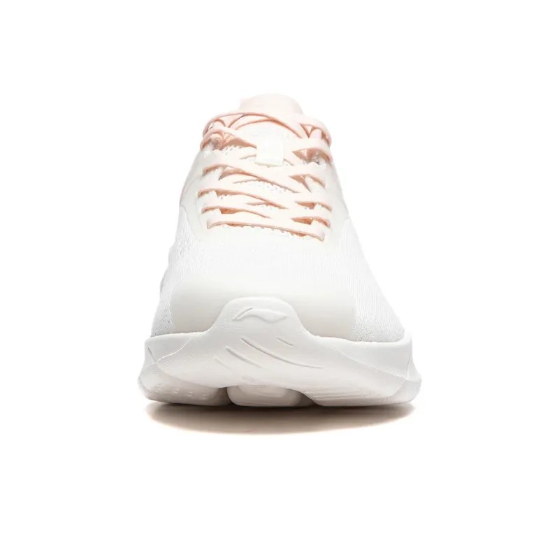 LiNing Eazgo Flex V2 Cushioned Slip Resistant Low Top Casual Running Shoes Women's White Orange-4