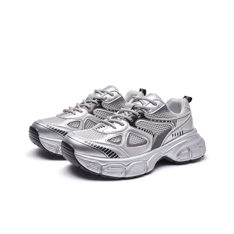 La Chapelle Wear resistant And Lightweight Low Top Chunky Sneakers Women's-1
