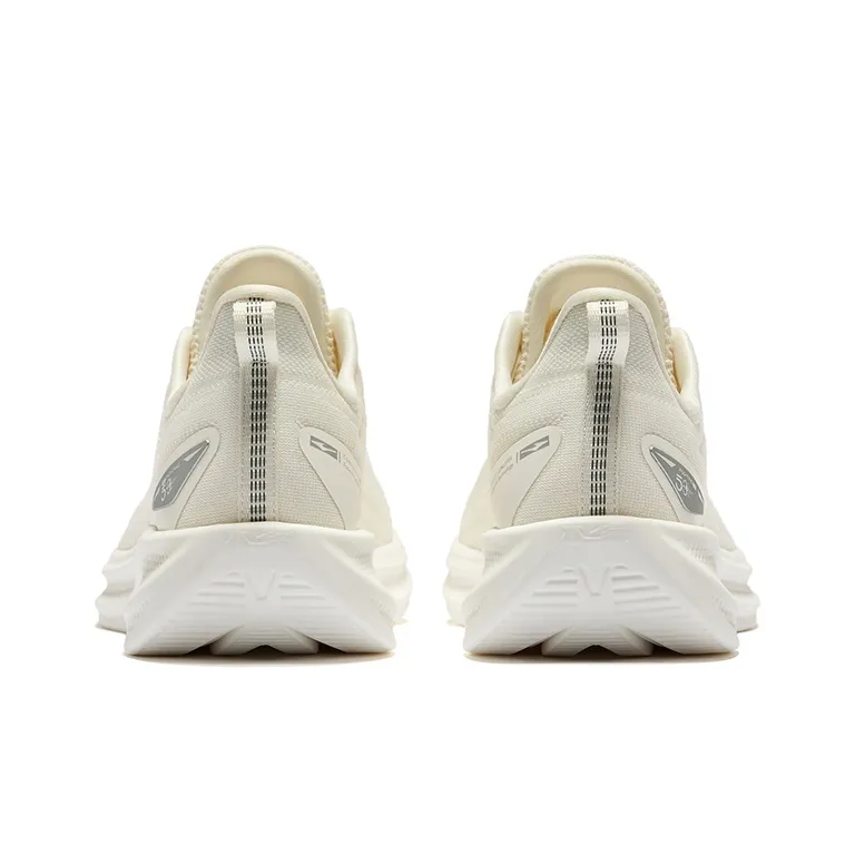 Erke Water Drift 5.0 Cushioning Breathable Low Top Running Shoes Women's Microcrystal White-3