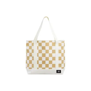 Vans Cotton Tote Bag Shopping Bag Handbag Regular Unisex Brown