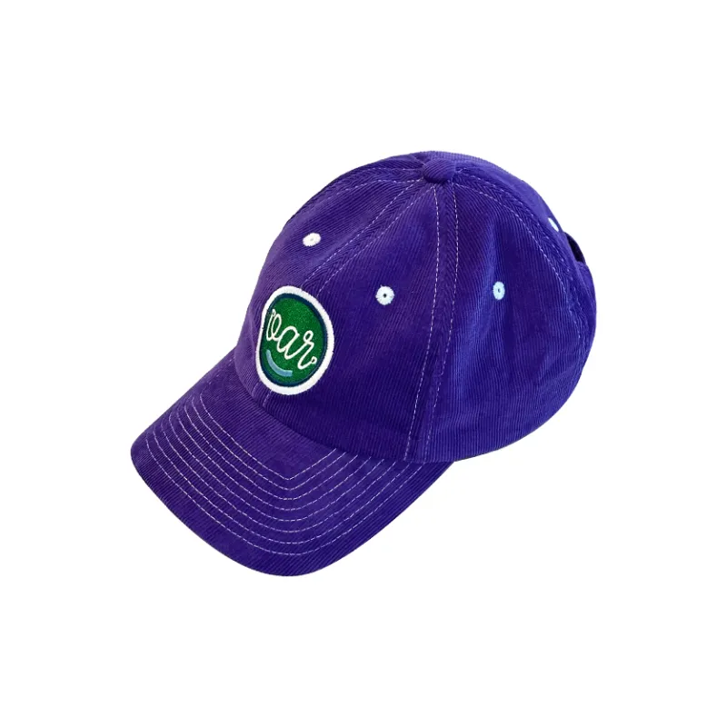 Xotic Corduroy Hand Drawn Embroidery Baseball Caps Unisex-2