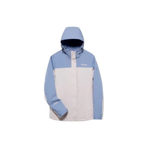 NORTHLAND Windbreaker Jackets Women's Ice Blue Purple/Peach Apricot