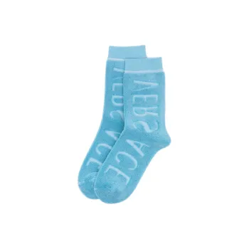 VERSACE Mid-Calf Socks Unisex Blue