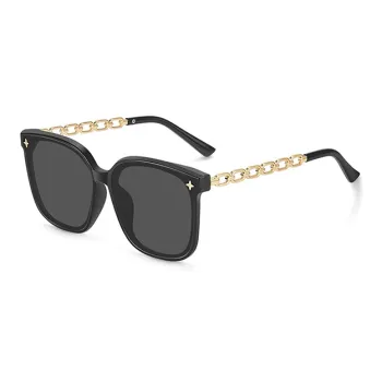 LILY&LOTTY PC Square Sunglasses Unisex Black