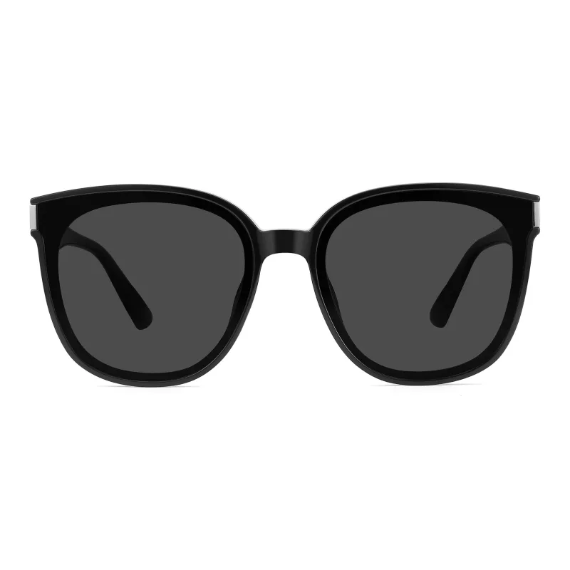 SUYAN TR/Memory Plastic Round Sunglasses Unisex-1