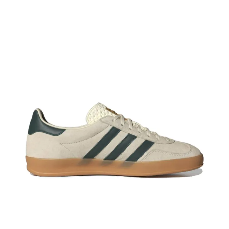 Adidas Originals Gazelle Indoor Cream White Collegiate Green Gum-1