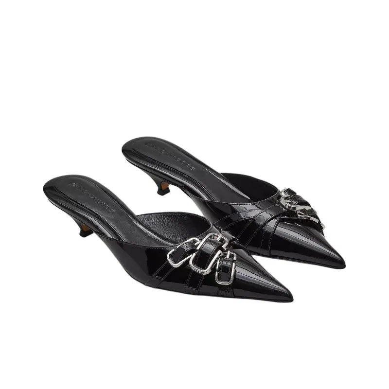 MARC JACOBS The Emma Kitten-heel Mules-2