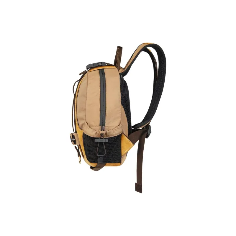 GIVENCHY Polyamide With Calfskin Backpack Small Size Men's Brown-1